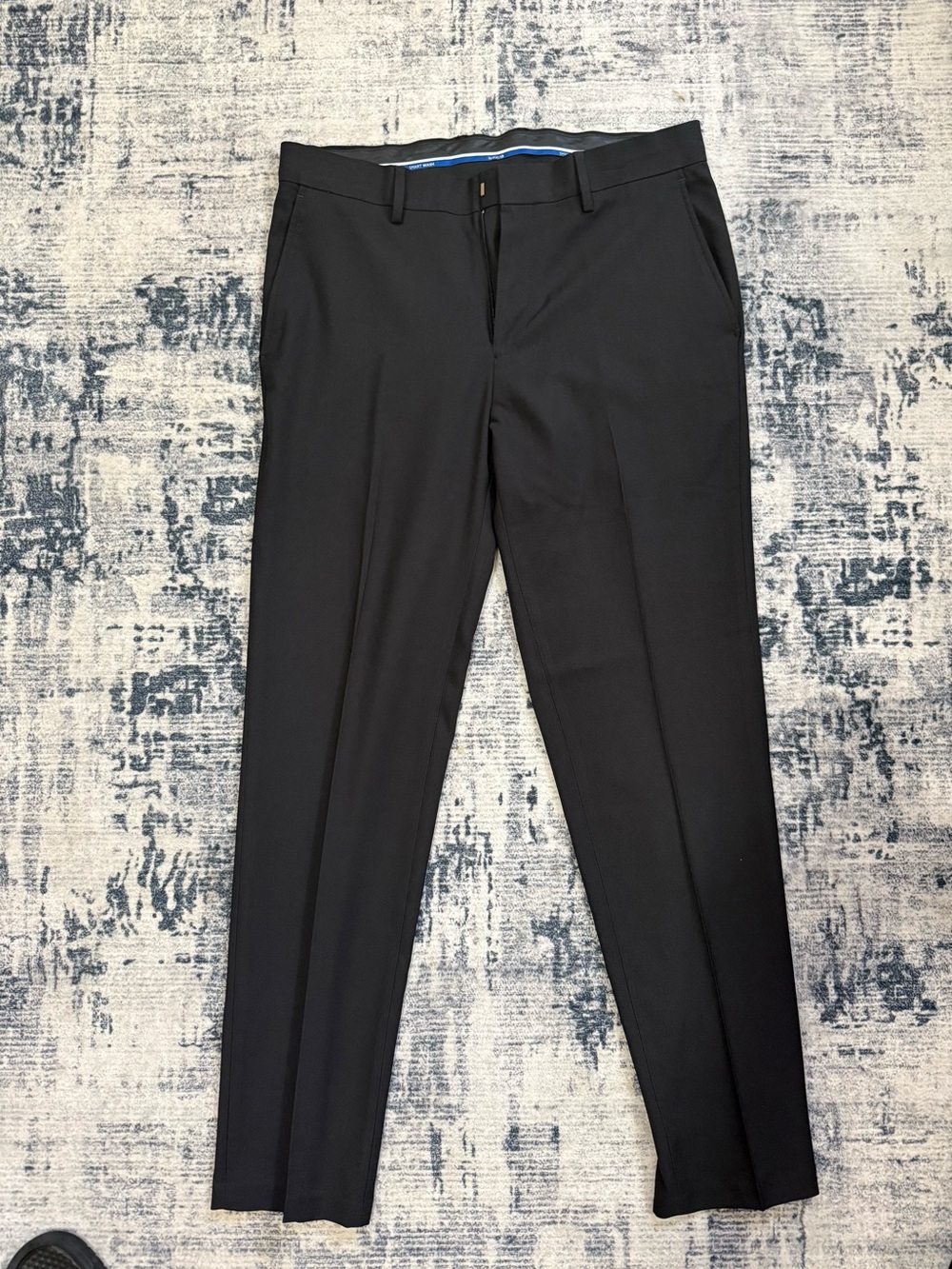 Men's Black Dress Trousers — Tailored Workwear